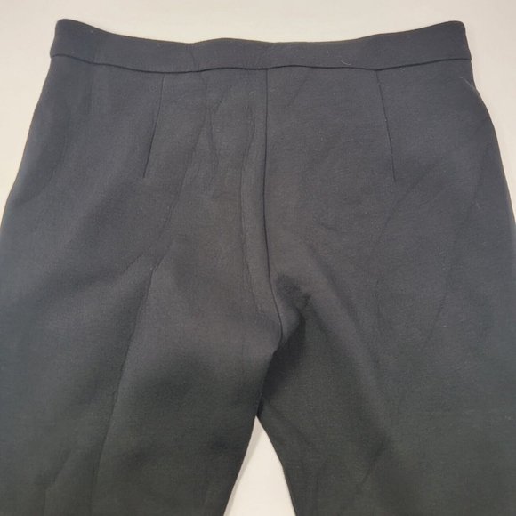 S' MaxMara Small S Solid Black Soft Lightweight Skinny Women's Pants - Picture 4 of 6